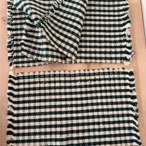Green Check Placemats